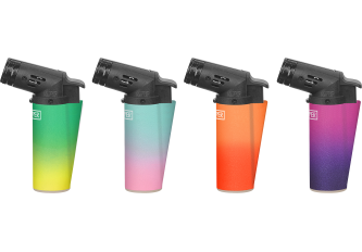 B.20 briquets CLIPPER mini TORCH METALLIC