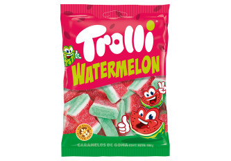 C.12 sachets 100gr TROLLI Pastèque