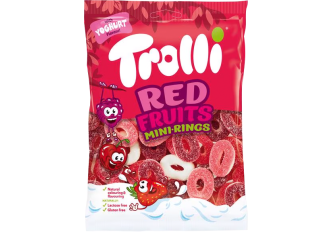 C.30 sachets 100gr TROLLI RED FRUITS