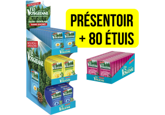 Display comptoir 80 étuis LA VOSGIENNE