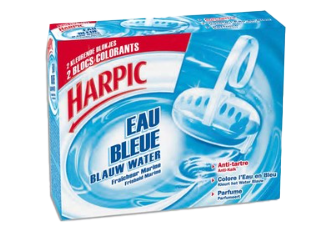 B.2 blocs WC bleu anti-tartre