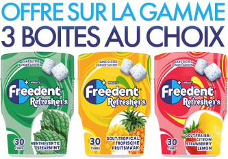 Offre sur la gamme BOTTLE REFRESHERS