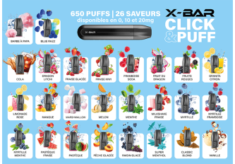 AFFICHE A3 GAMME CLICK&PUFF